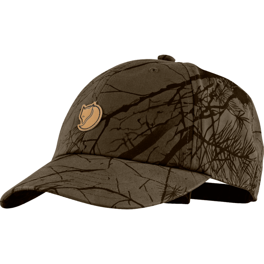 Dark Olive Camo Lappland Camo Cap Mode Bergfuchs