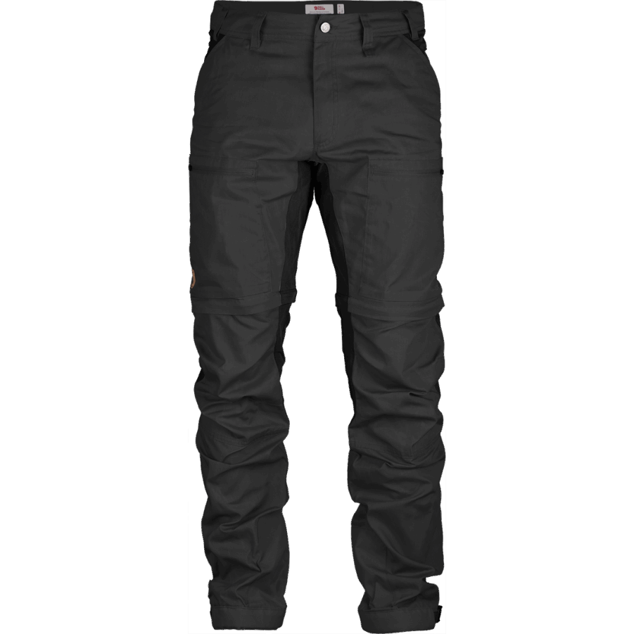 Abisko Lite Trekking Abzipphose M Regular Fashion Fjällräven Dunkelgrau/schwarz