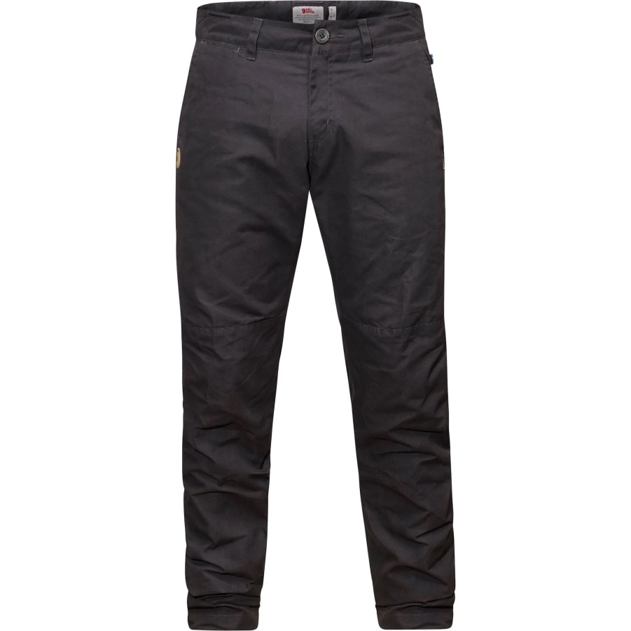 Srmland Schmal Zulaufende Winterhose M Lang Mode Fjällräven Dunkelgrau