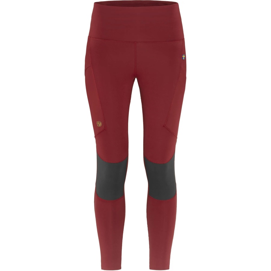 Fashion Fjällräven Pomegranate Red-iron Grey Abisko Trekking Tights Pro W