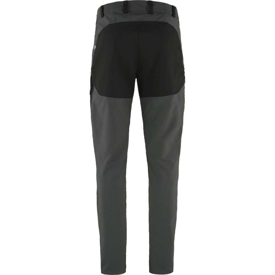 Abisko Hochsommerhose M Reg Fashion Fjällräven Dunkelgrau-schwarz