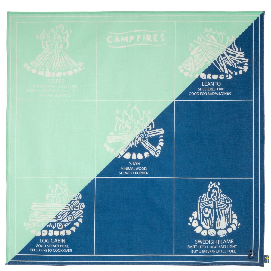Lagerfeuer Bandana Küstenlinie Himmel Mode Bergfuchs