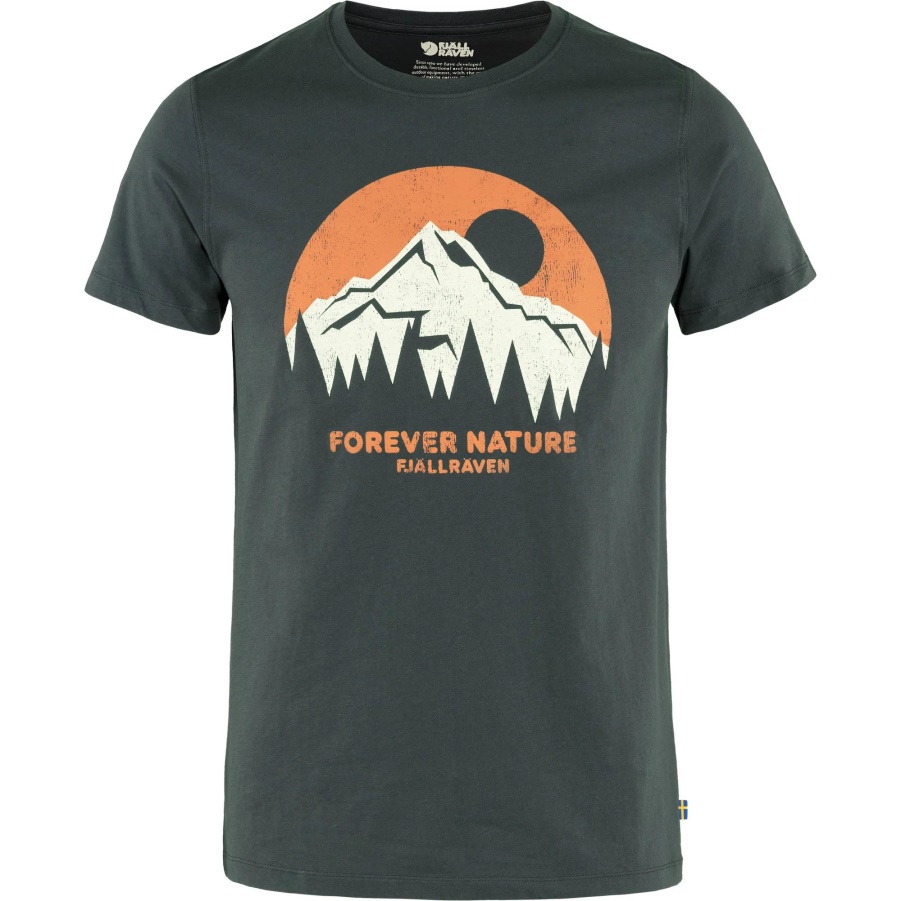 Fashion Fjällräven Dark Navy Nature T-shirt M