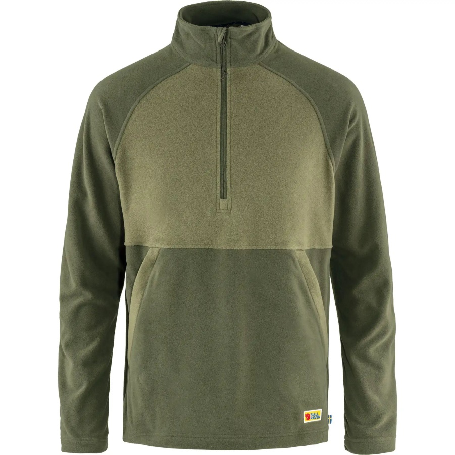 Lorbeergrün-helloliv Mode Bergfuchs Alltagsfleece M