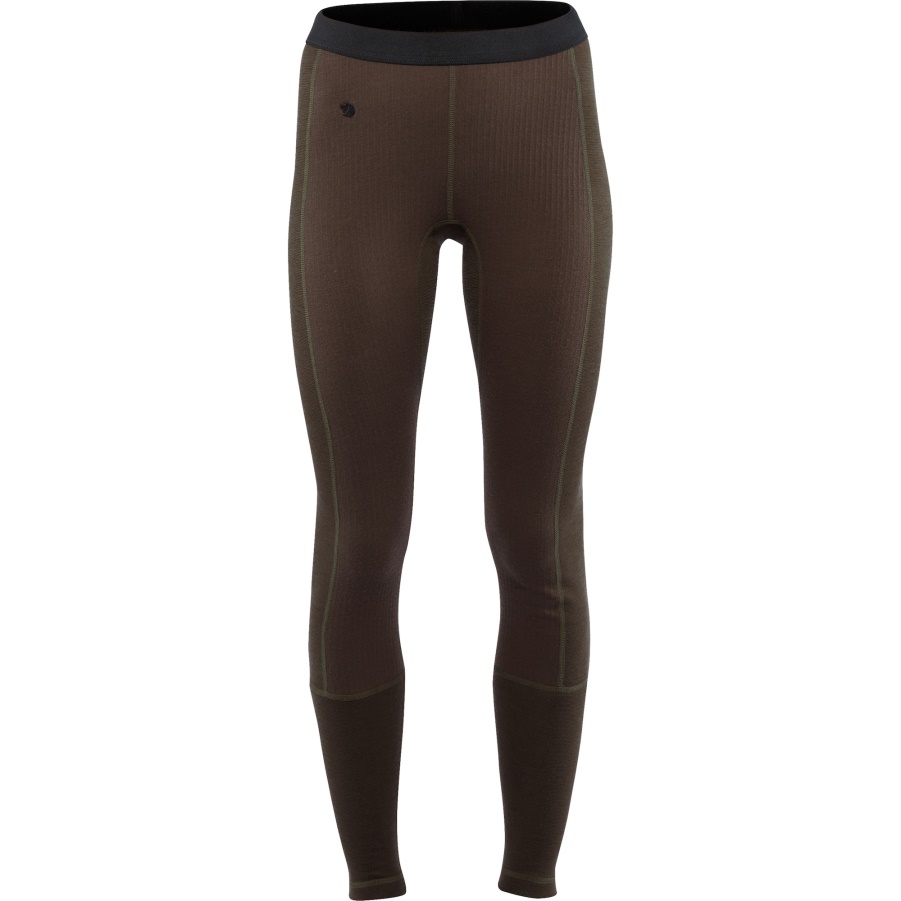 Dunkeloliv Värmland Wollfrottee Lange Unterhose Mit Mode Fjällräven