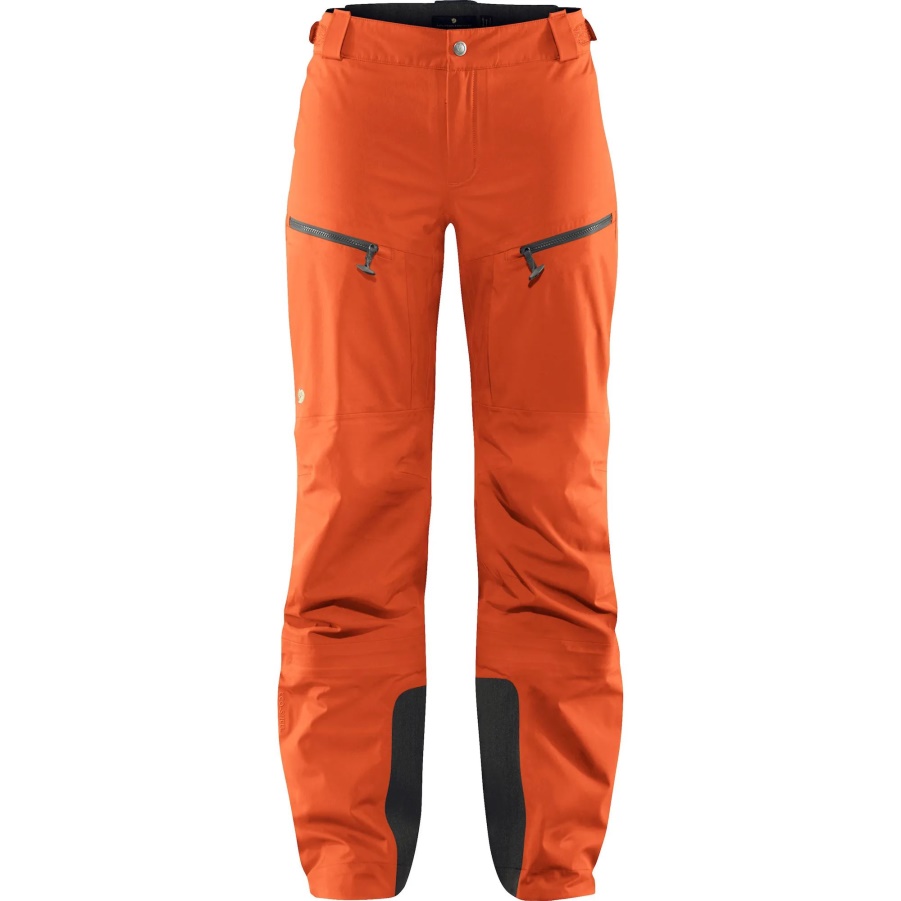 Bergtagen Eco-shell Hose W Fashion Mountain Fox Hokkaido Orange