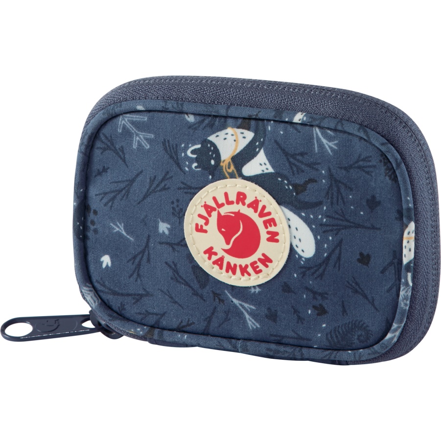 Kånken Art Card Wallet Fashion Fjällräven Blue Fable