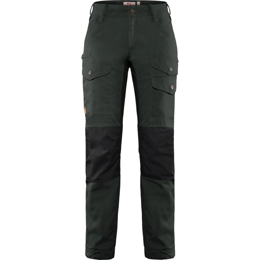 Dunkelgrau-schwarz Fashion Fjällräven Vidda Pro Ventilated Hose W Reg