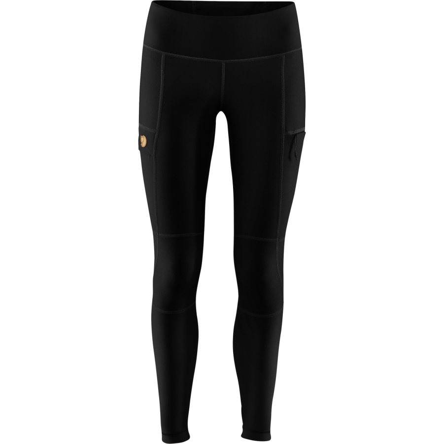 Schwarz Fashion Fjällräven Abisko Trail Tights M