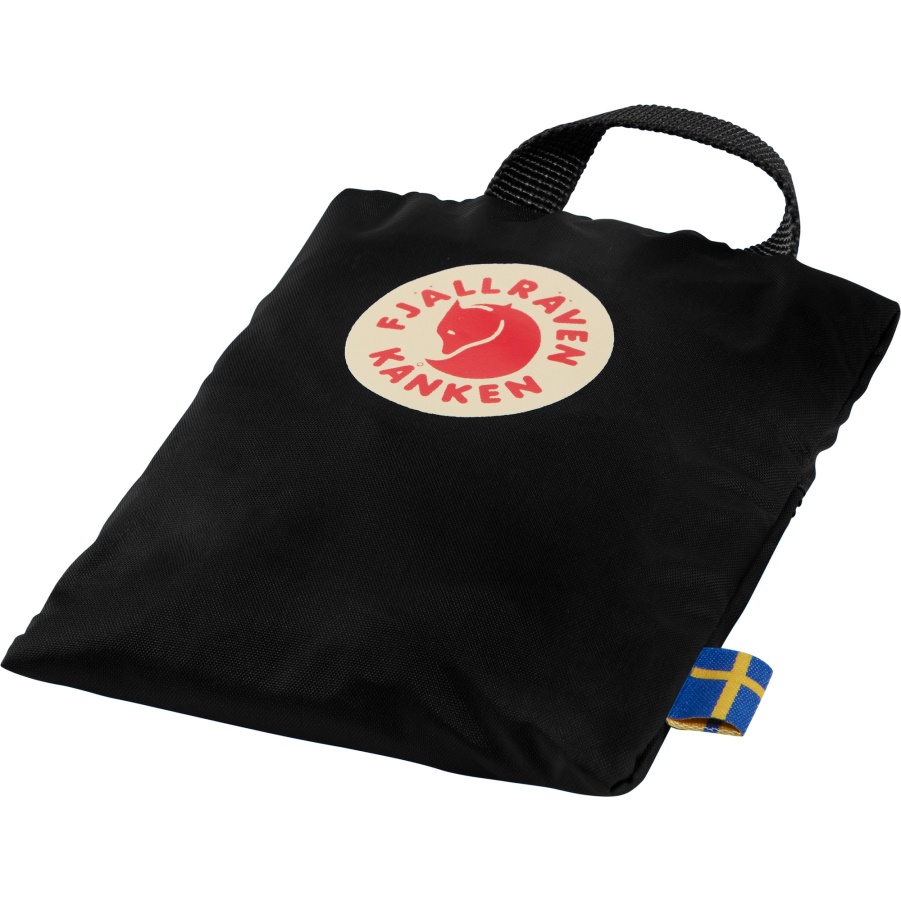Schwarz Kånken Regenschutz Mini Fashion Fjällräven