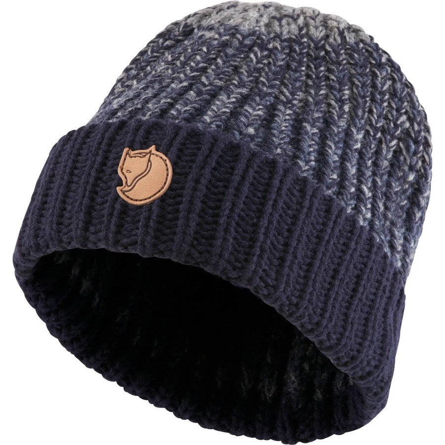 Fashion Fjällraven Chunky Hat Dark Navy