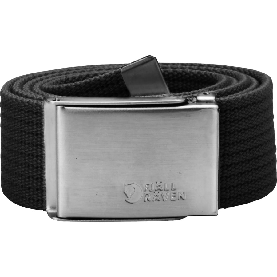 Fashion Fjällraven Gürtel Aus Schwarzem Merano-Canvas