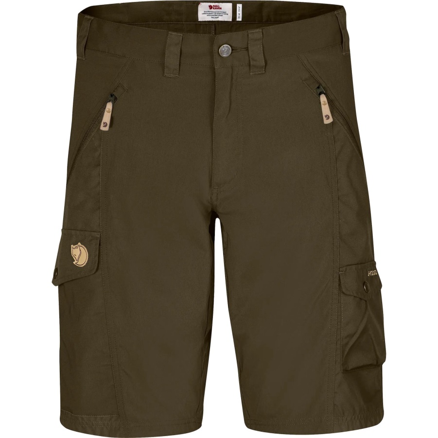 Abisko Shorts M Fashion Fjällräven Dunkeloliv