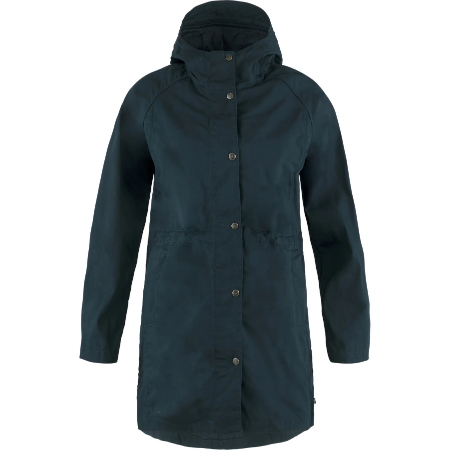 Dunkelmarine Karla Lite Jacke Mit Mode Fjällräven