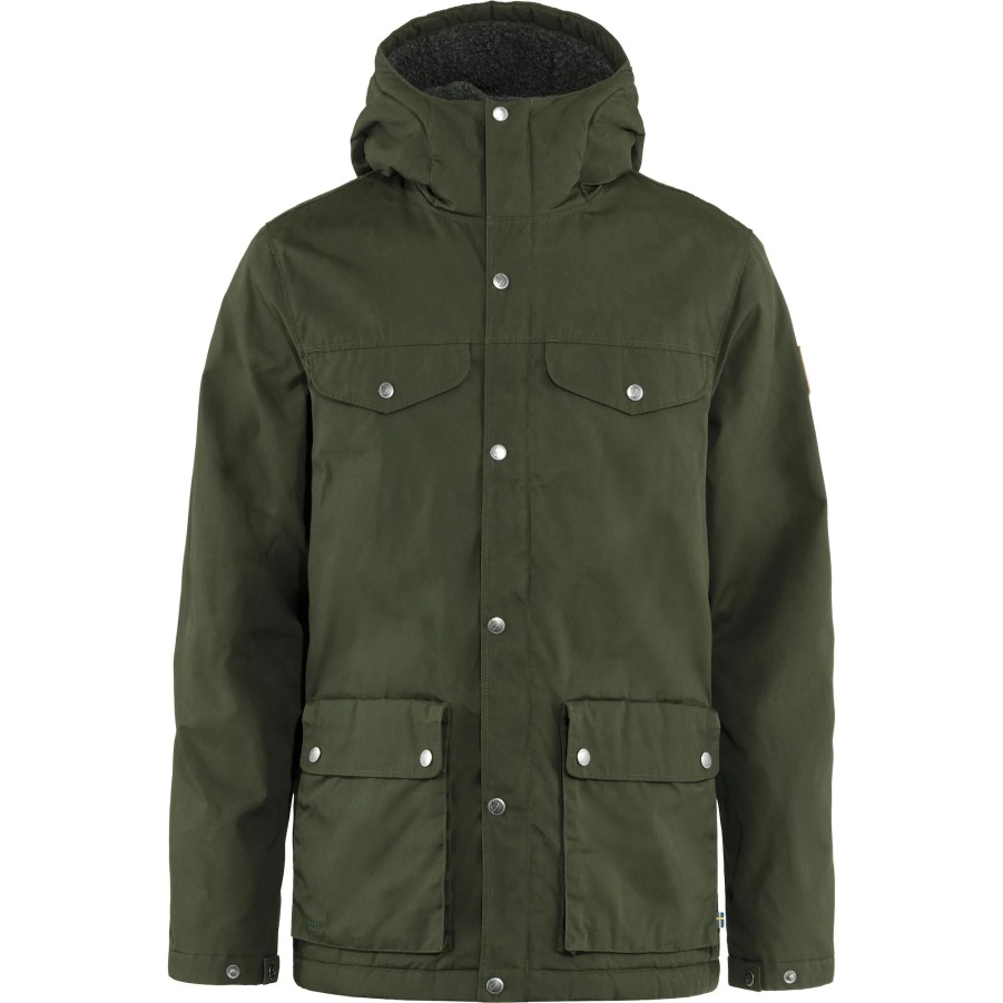 Grönland Winterjacke M Fashion Fjällräven Deep Forest
