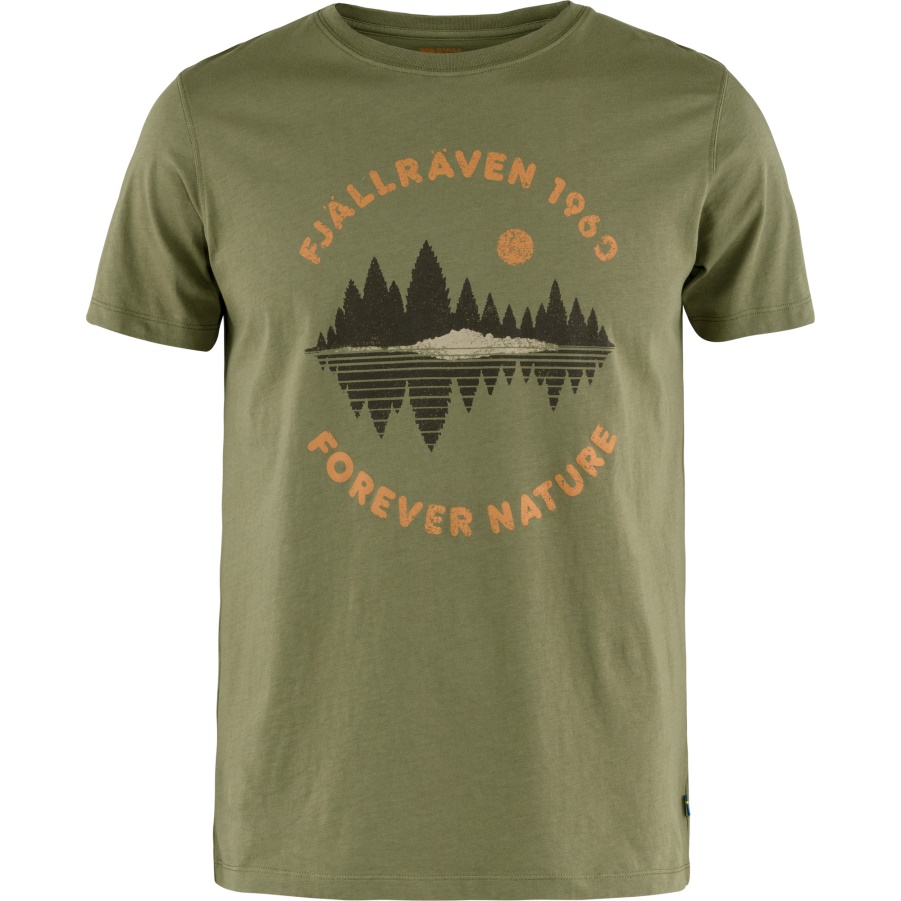 Fashion Fjällräven Green Forest Spiegel T-shirt M