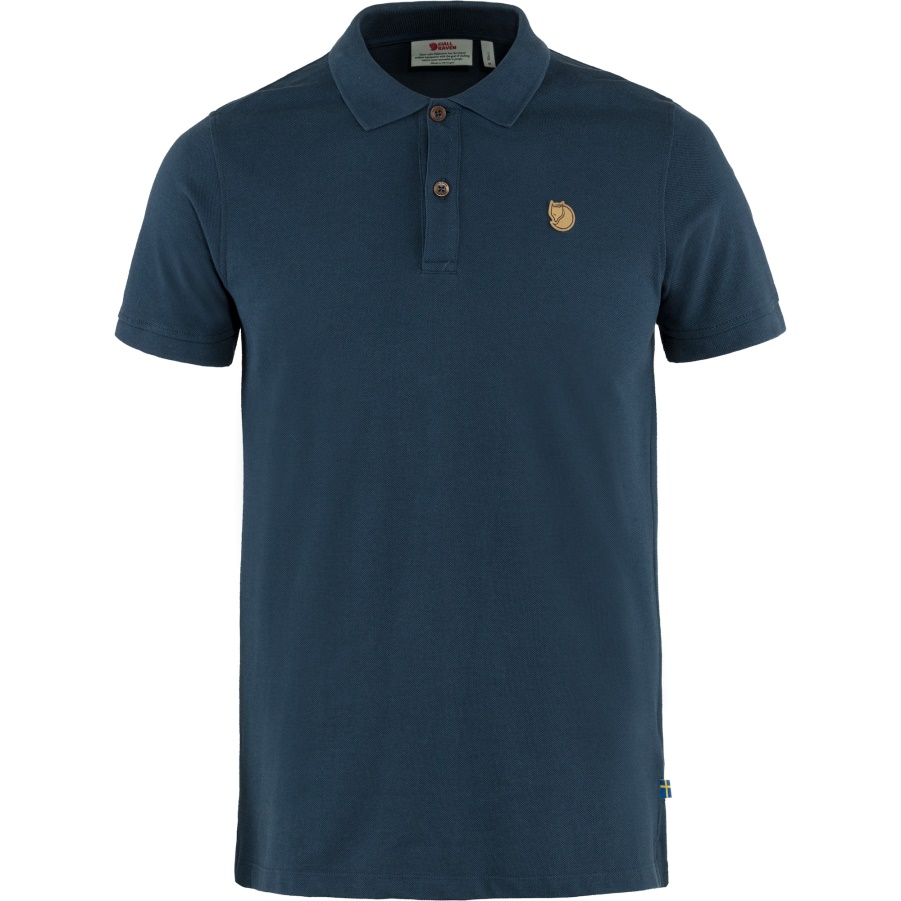 Övik Poloshirt M Fashion Fjällräven Navy