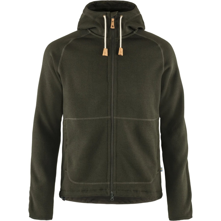 Deep Forest Övik Fleece-Hoodie M Fashion Fjällräven