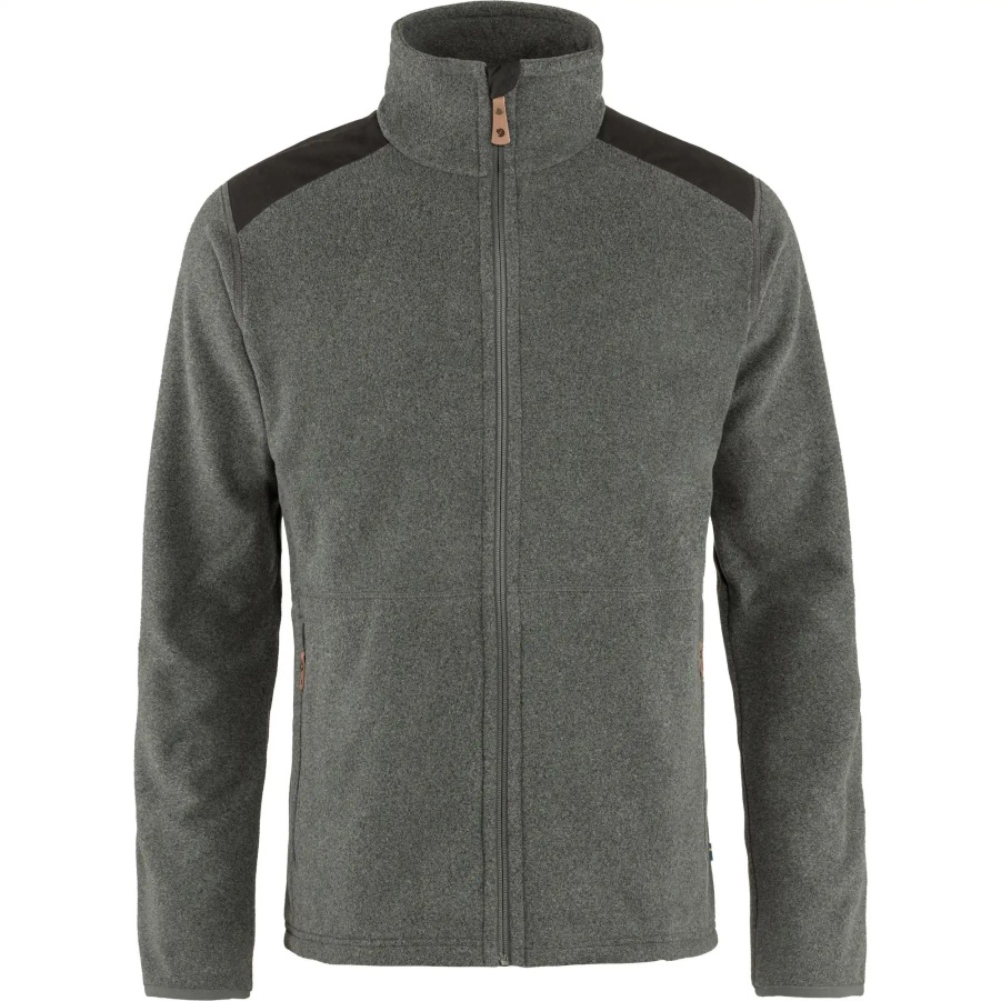 Fashion Fjällraven Stone Fleece M Dunkelgrau