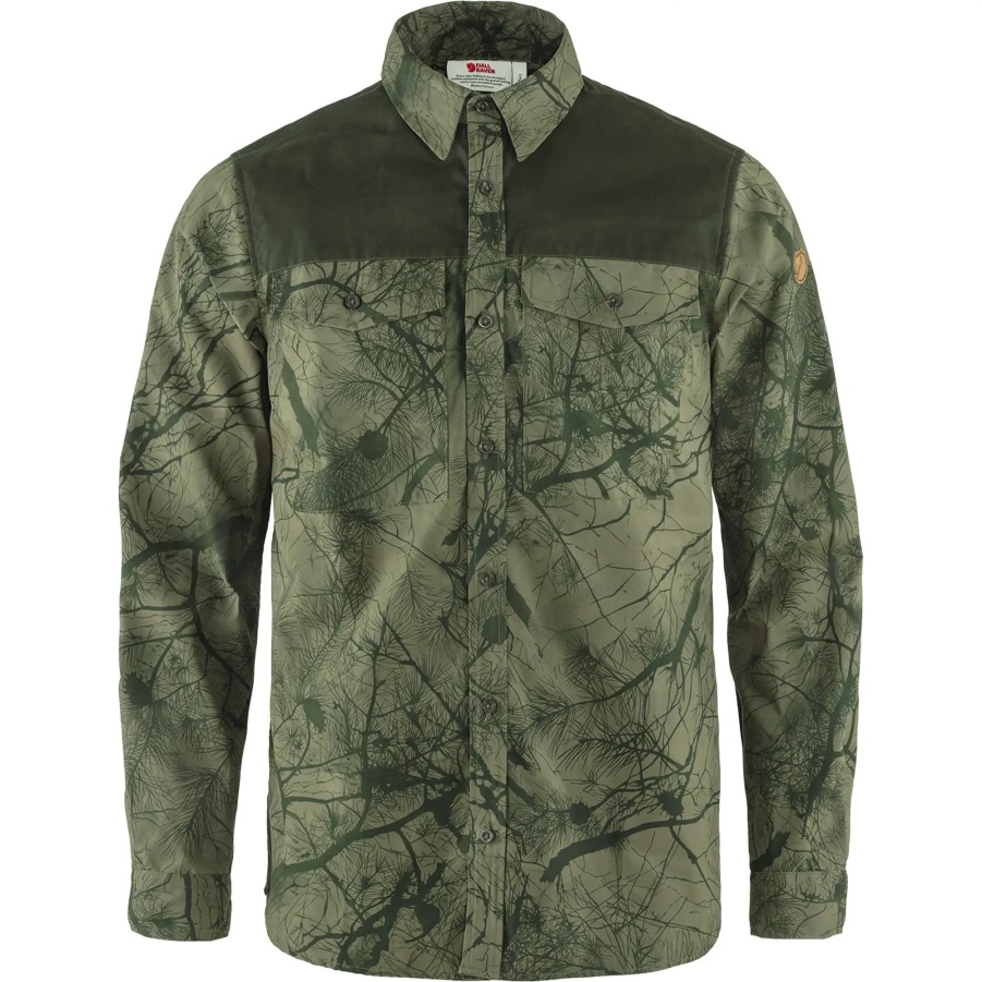 Grüner Camo-tiefer Wald
