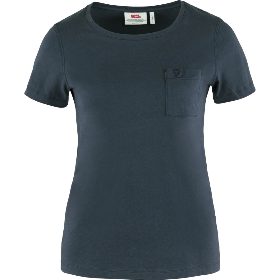 Fashion Fjällräven Brand Navy Övik T-shirt M
