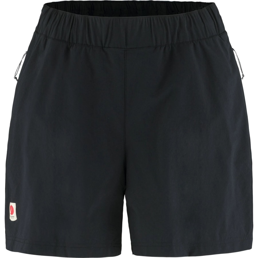 High Coast Relaxed Shorts Mit Modemarke Fjällräven In Schwarz