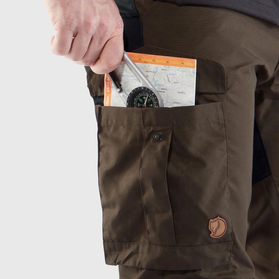 Dark Olive Fashion Fjällräven Vidda Pro Hose M Kurz