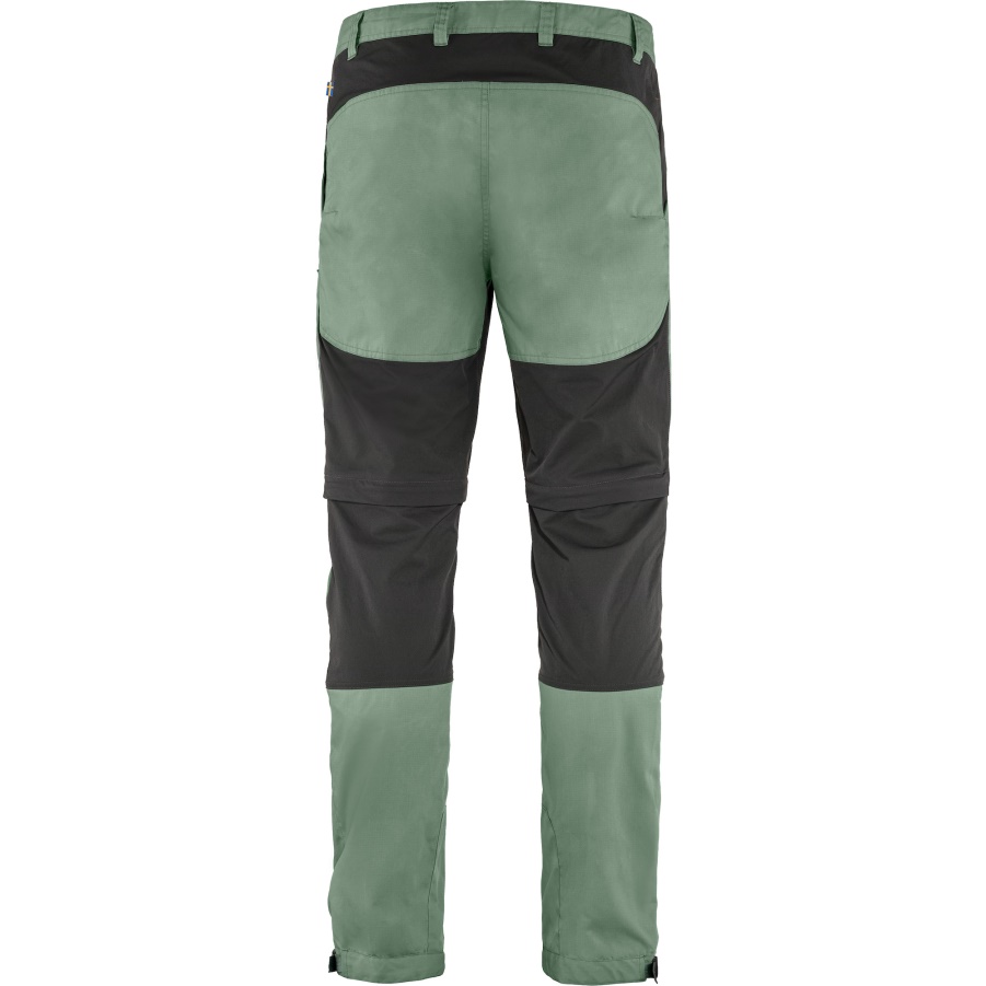 Abisko Lite Trekking Zip-off M Reg Patina Grün-dunkelgrau Fashion Fjällräven