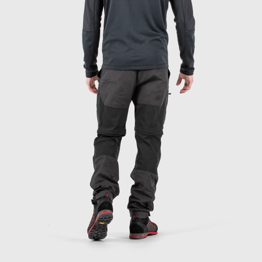 Abisko Lite Trekking Zip-off M Reg Patina Grün-dunkelgrau Fashion Fjällräven