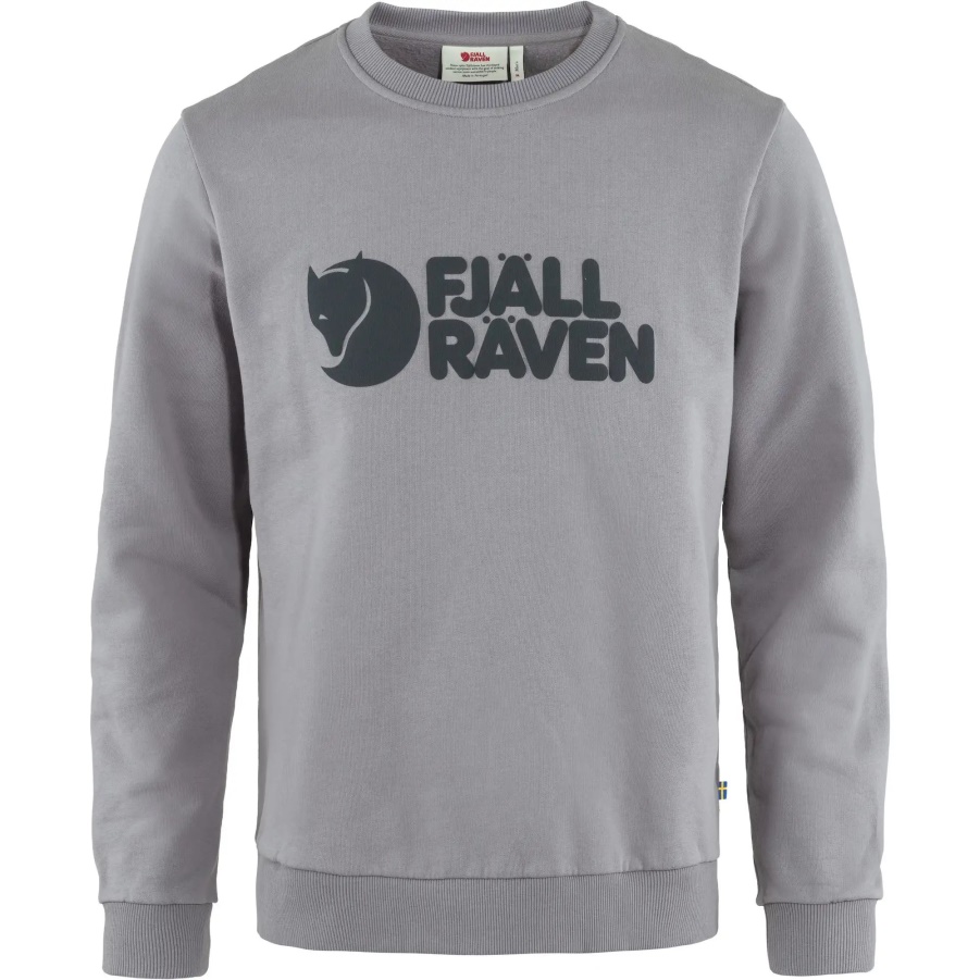 Fashion Fjällräven Logo-pullover M Flintgrau