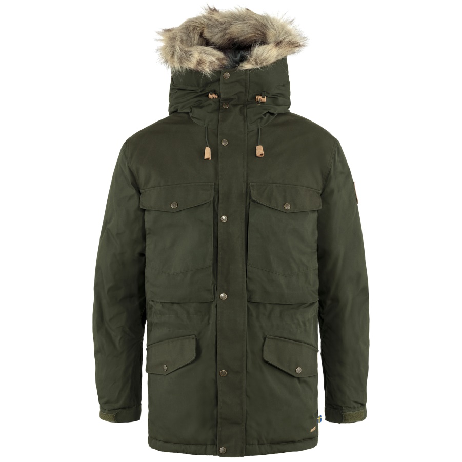 Singi Daunenjacke M Fashion Fjällräven Deep Forest
