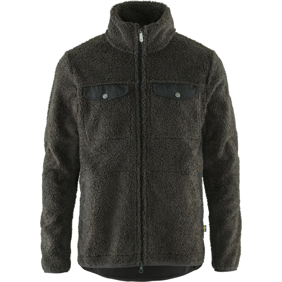 Fashion Fjällraven Dunkelgrau Grönlandfleece M