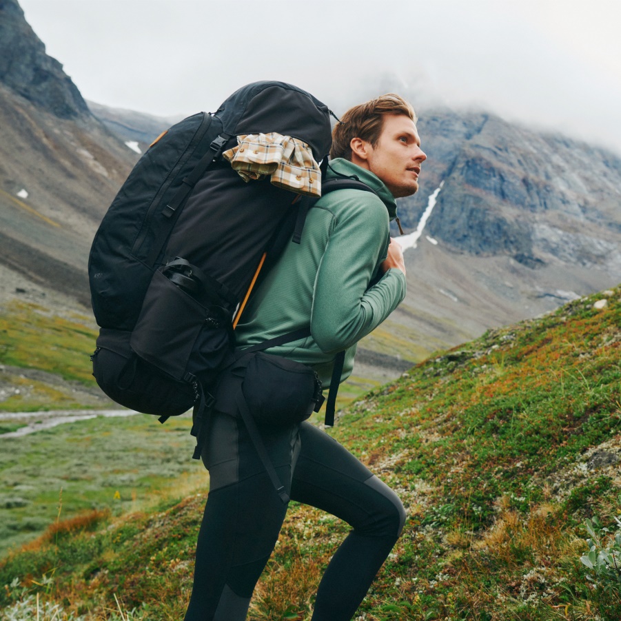 Abisko Trail Fleece M Schwarz Mode Mountain Fox