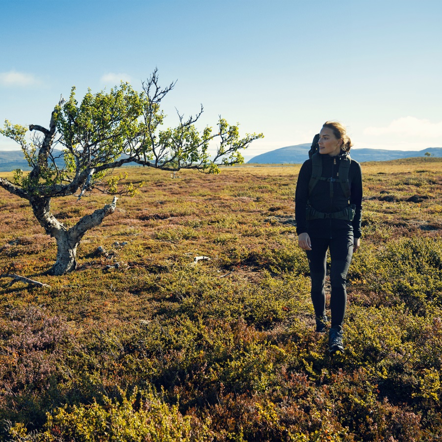 Abisko Trekking-leggings W Fashion Fjällräven Navy
