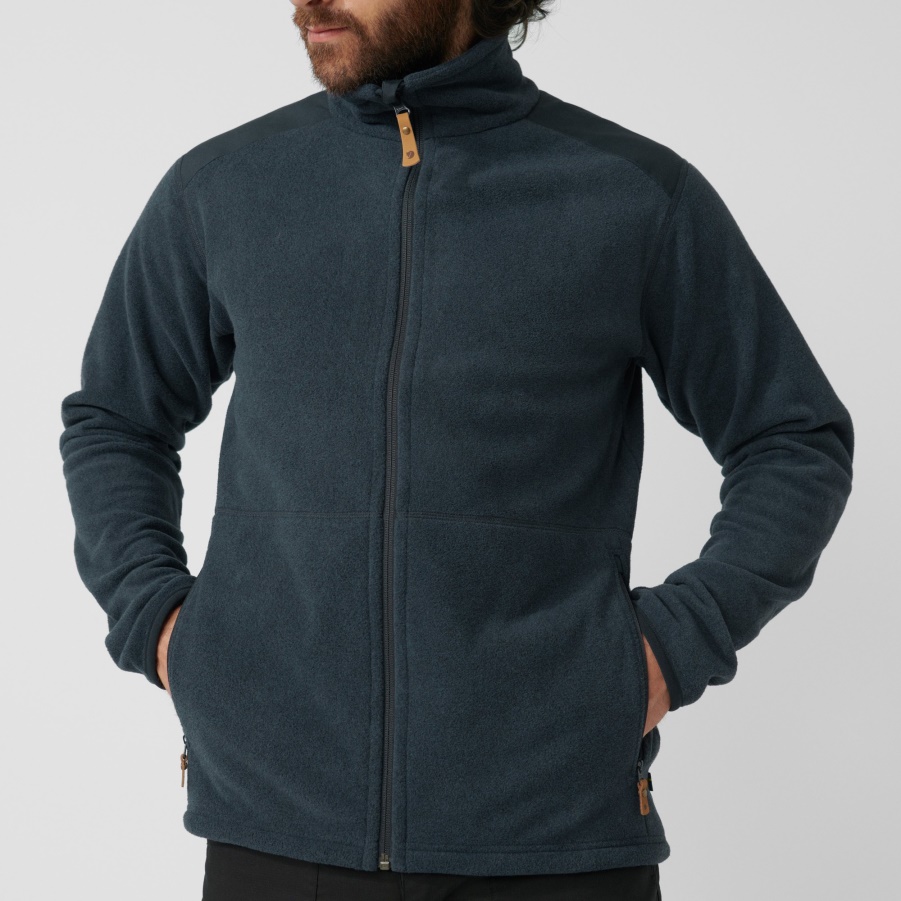 Stone Fleece M Dark Navy Mode Bergfuchs