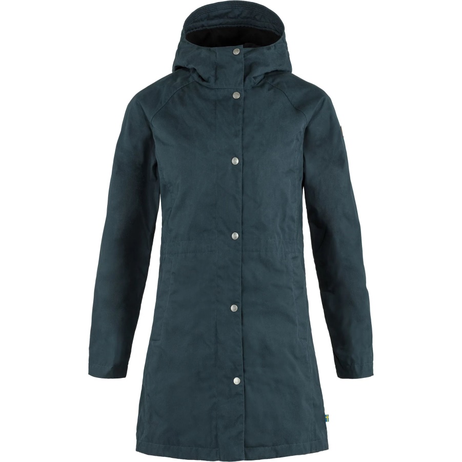 Fashion Fjällräven Brand Dark Navy Karla Hydratic Jacket W