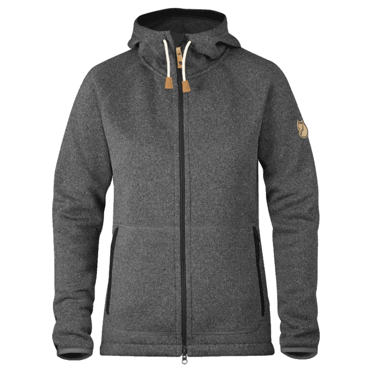 Fashion Fjällräven Dunkelgrauer Övik-Fleece-Hoodie M