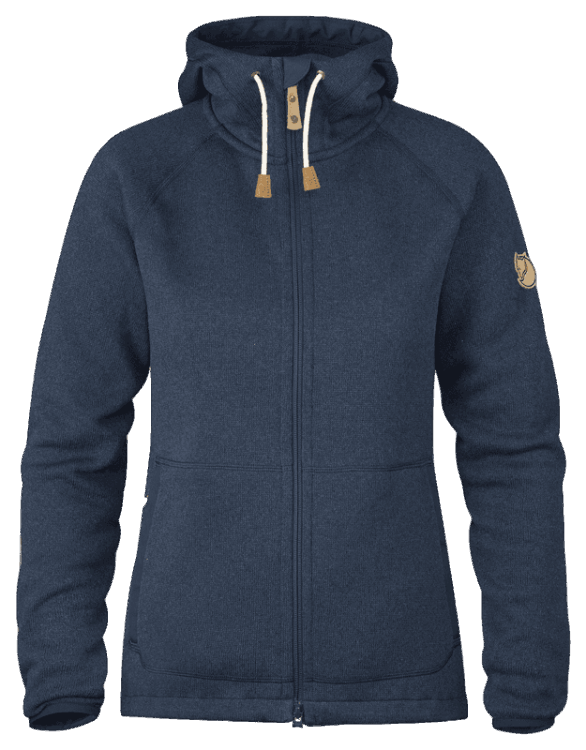 Fashion Fjällräven Övik Fleece-Hoodie In Marineblau