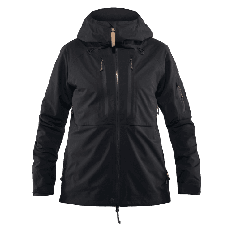 Keb Eco-shell Jacke W Fashion Fjällräven Schwarz