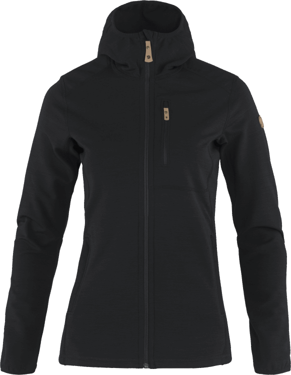 Keb Fleece Hoodie W Black Fashion Mountain Fox