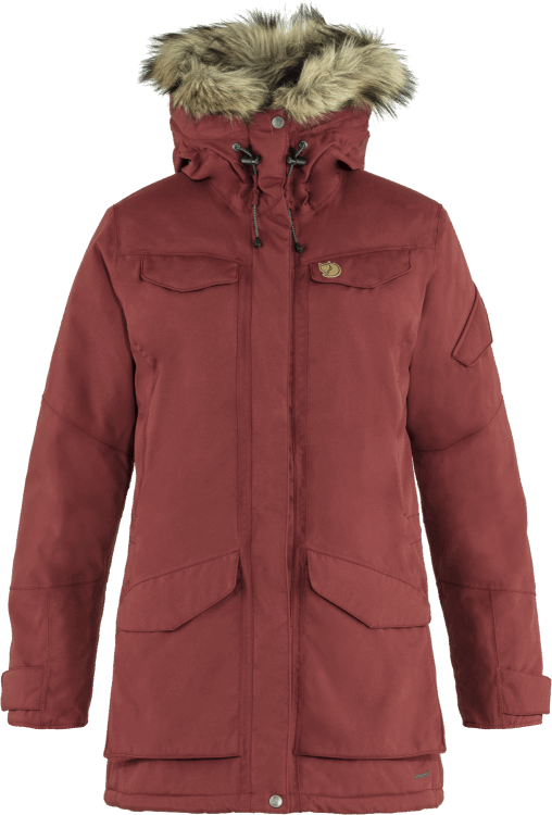 Nuuk Parka W - Red Oak Mode Fjällräven Red Oak