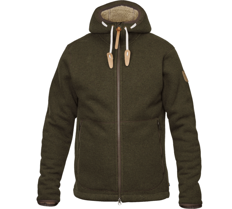 Dunkeloliv Polarfleecejacke M Fashion Fjällräven