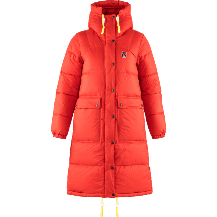 Fashion Fjällräven Expedition Long Down Parka W - True Red True Red