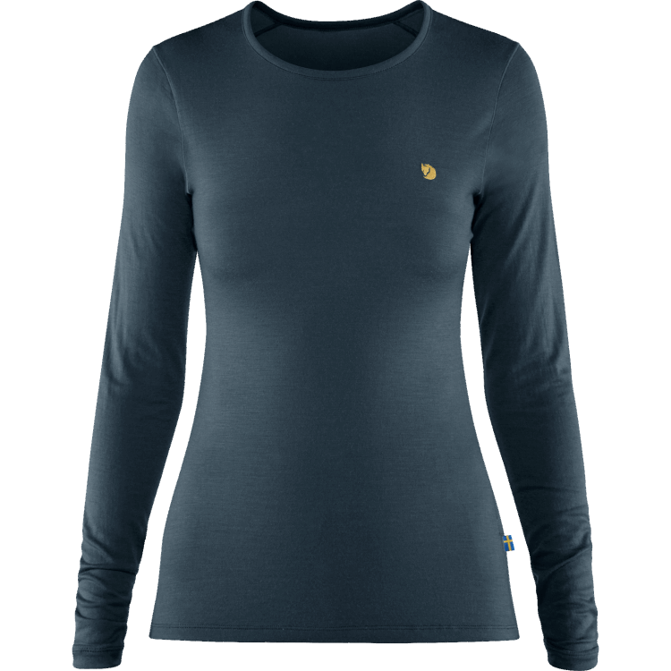 Bergtagen Thinwool Ls W Fashion Fjällräven Bergblau