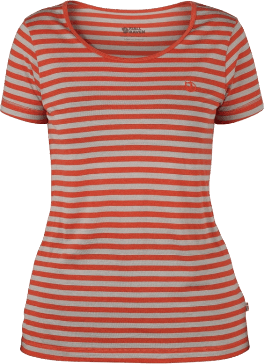 Fashion Fjällräven Flame Orange High Coast Stripe T-Shirt M