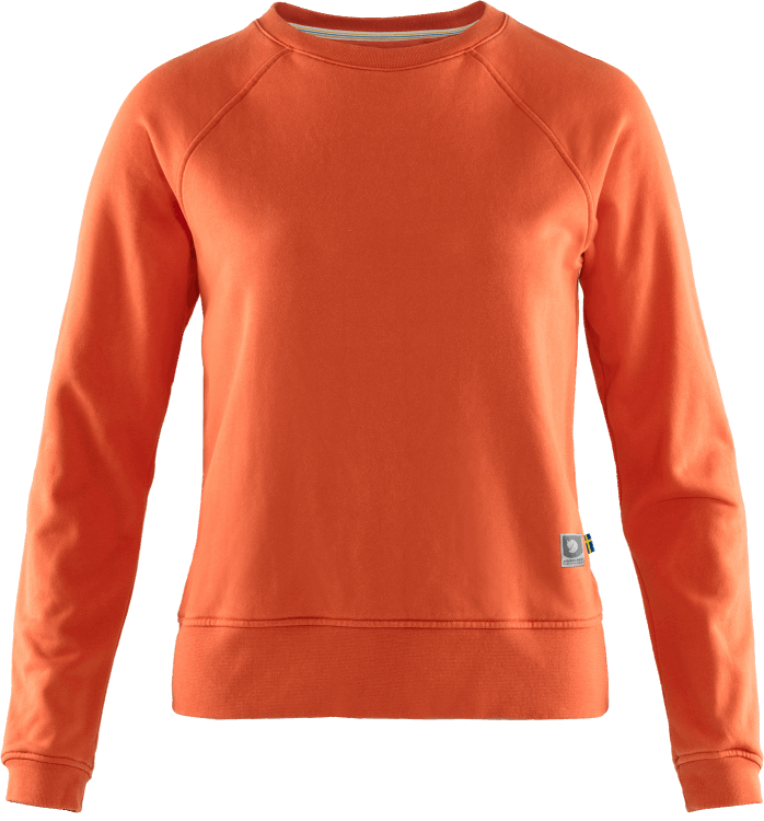 Grönland Sweatshirt W Mode Bergfuchs Eberesche Rot