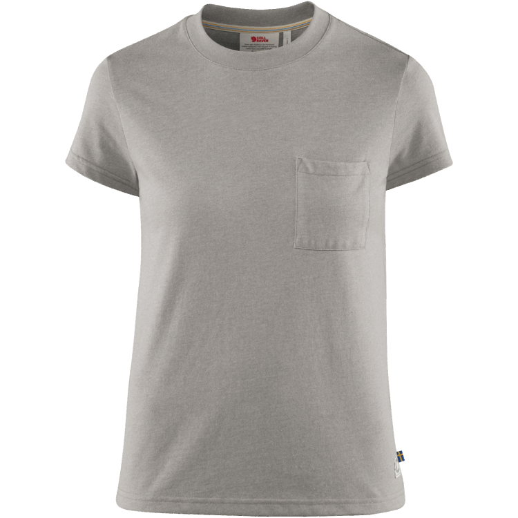 Greenland Re-cotton T-shirt Ss W Fashion Fjällräven Grau