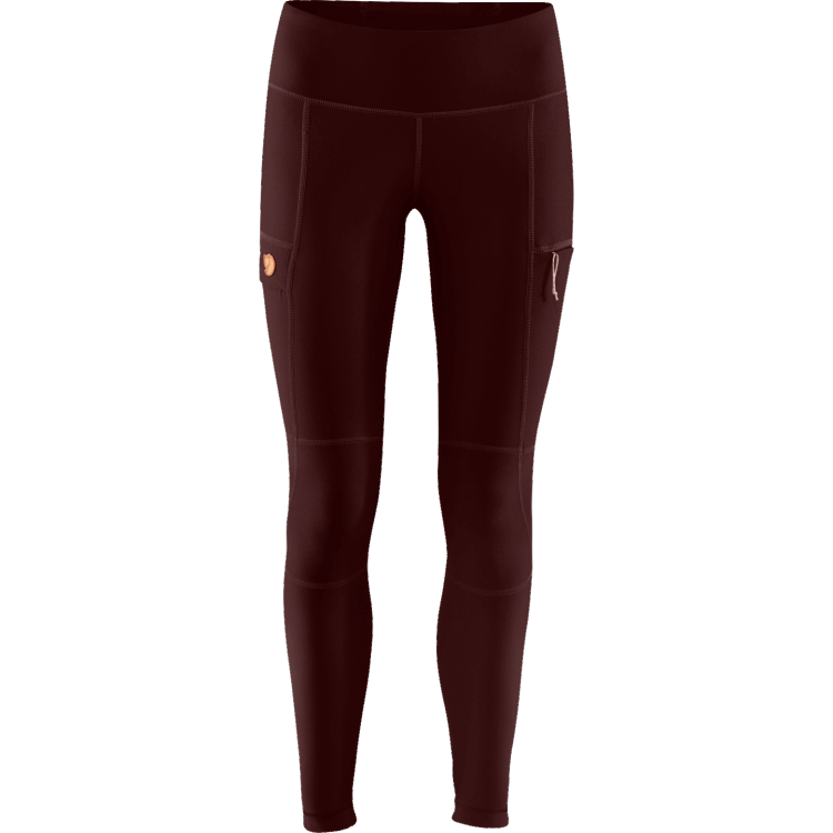 Abisko Trail Tights W Dark Garnet Fashion Fjällräven
