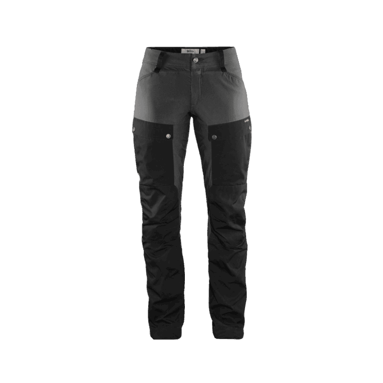 Fashion Fjällräven Black-stone Grey Keb Hose Geschwungen Mit Kurz - Black Stone Grey