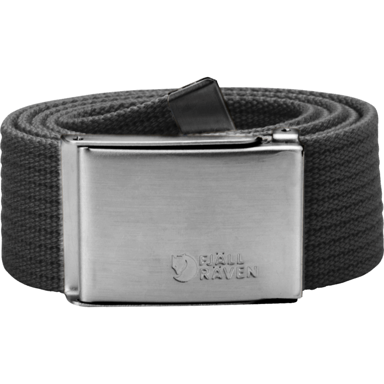Canvas Gürtel Fashion Bergfuchs Schwarz